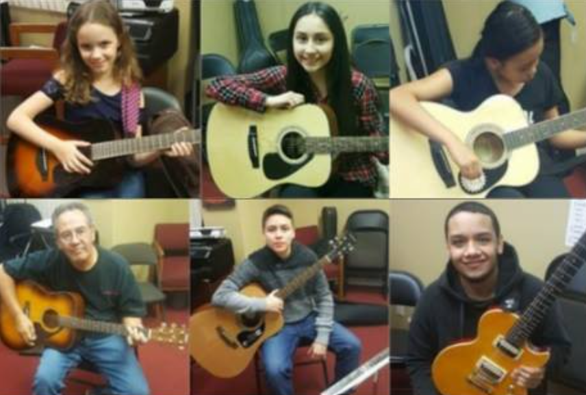 Students happy with their guitar lessons in Caldwell NJ